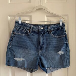 Old Navy Distressed Blue Jean Shorts
